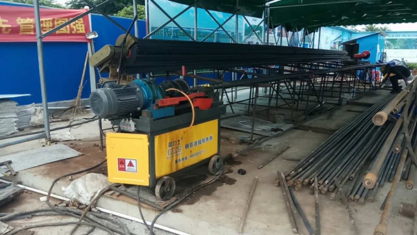 固力士 鋼筋滾絲機 四橫四縱新局面:中開高速項目